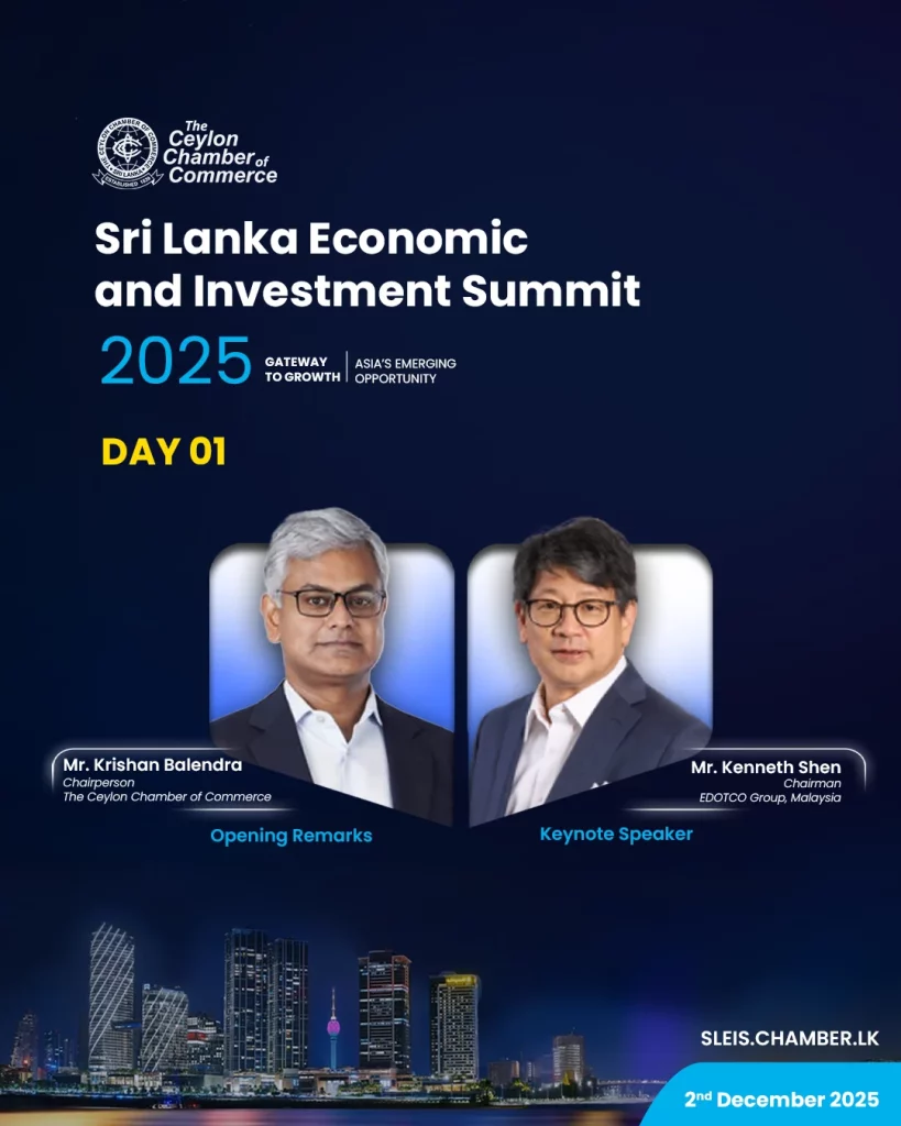 Macroeconomic Dashboard – Stability Secured, Growth Unleashed: Opening Session at Sri Lanka Economic and Investment Summit