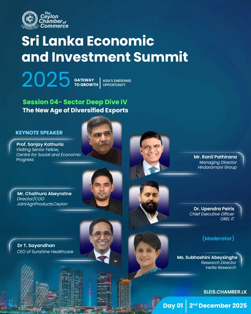 The New Age of Diversified Exports: SLEIS 2025 Explores Pathways to Growth